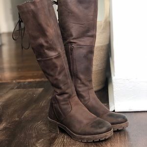 Steve Madden Navaa Brown boots M5.5